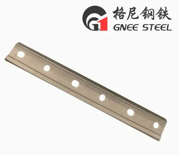 Plaque d'épissure de rail standard africain