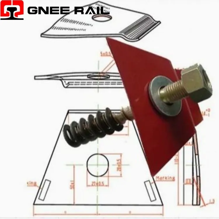 Clip Nabla en acier au carbone