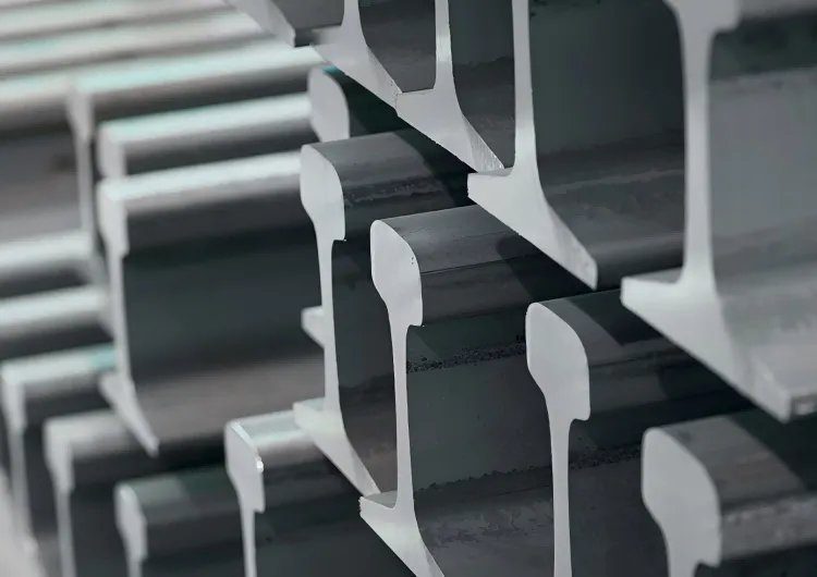 Pour l'exploitation minière et la grue 43 kg de rail lourd U71mn