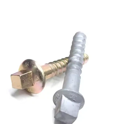 Screw Spikes Of Railway Steel Rail